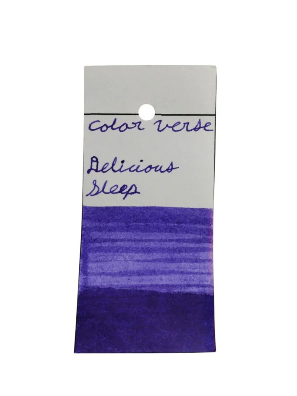 Colorverse Delicious Sleep Fountain Pen Ink Purple 30 Ml Glass Bottle Like New
